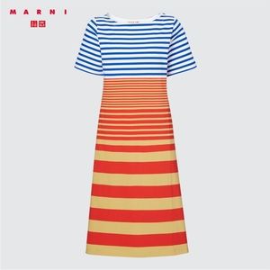 BNWT Uniqlo x Marni Striped Dress